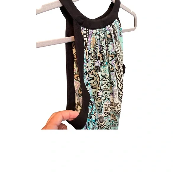 Laundry Brand Multicolor Patterned Halter Top - Picture 4 of 7